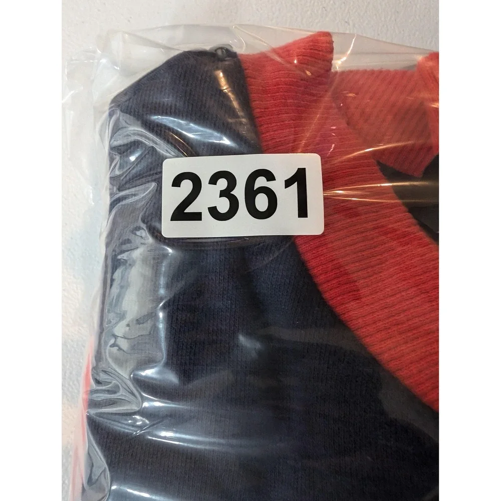 United States of America Jacket Mens XL Blue Red Full Zip Team USA Crest Fleece